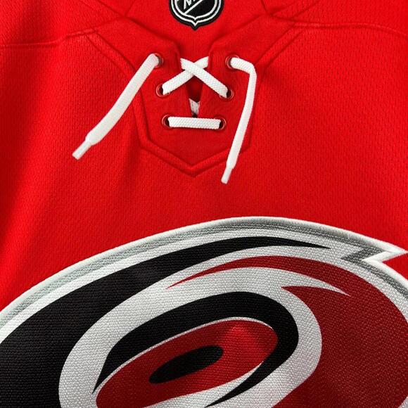 Carolina Hurricanes Seth Jarvis #24 Fanatics Breakaway Home Jersey 3XL Red NHL - Picture 9 of 9